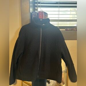 Black Lulu zip up jacket